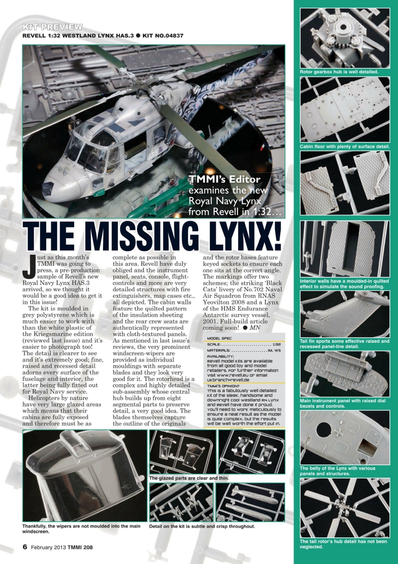 Tamiya Model Magazine 208 (2013-02)